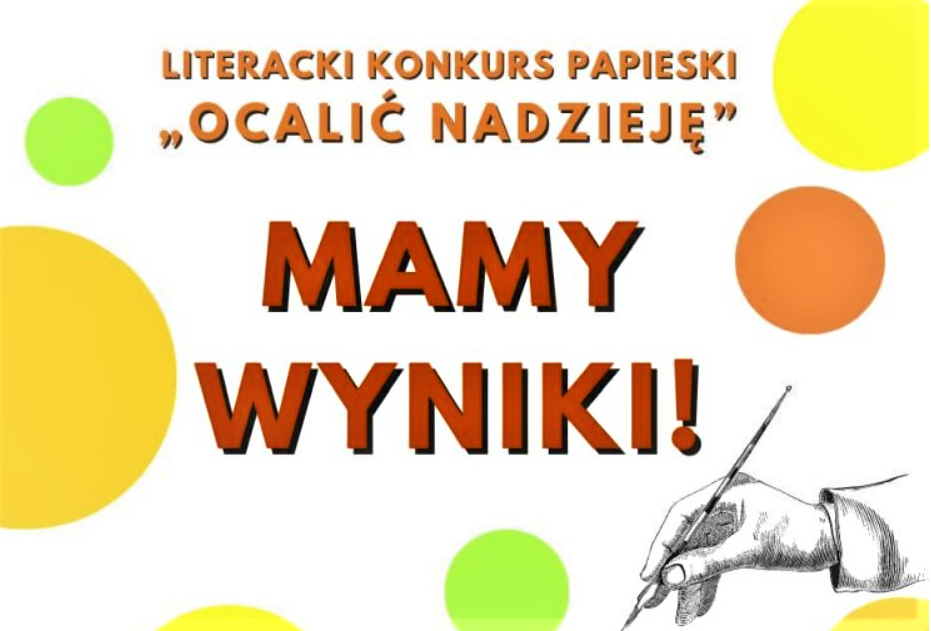 Read more about the article UCZNIOWIE ZDOBYLI WYRÓŻNIENIA W KONKURSIE LITERACKIM!